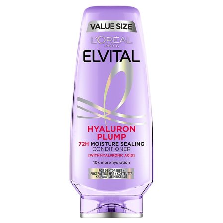 L'Oréal Paris Elvital Hyaluronic Plump Conditioner 400 ml, Hår, Shampoo & Hårpleje, Balsam