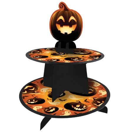 Våningsfat Pumpa - Halloween Dekoration - Kalaslagret.se