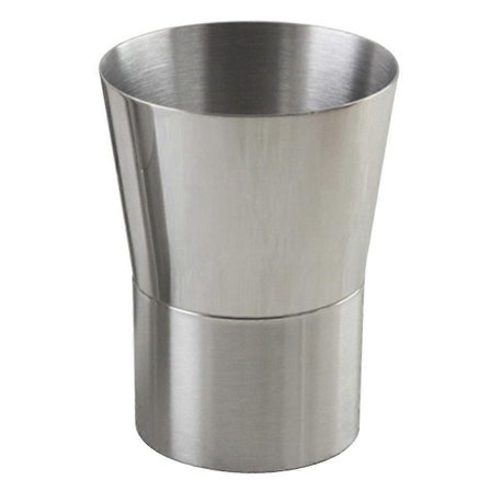 Mini rostfri pintkopp 240 ml för campingfester