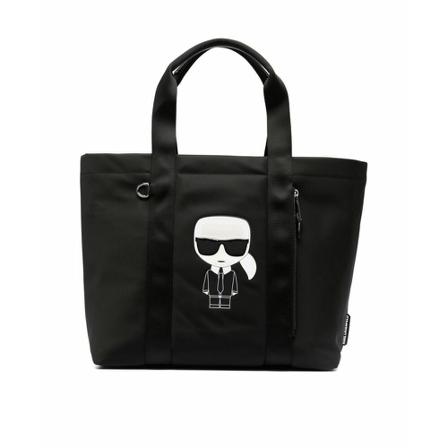 Karl Lagerfeld, Tote Bags Zwart, Dames, Maat:ONE Size,voering