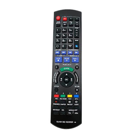 N2qayb000755 Fjernbetjening til Panasonic Dmr-bwt720 Dmr-bwt820 Dmr-bwt730 Dmr-bwt945 Dmr-bwt835 Blu-ray Disc Dvd-optager (AM4)