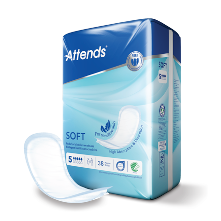 Attends Soft 5, 38 stk.