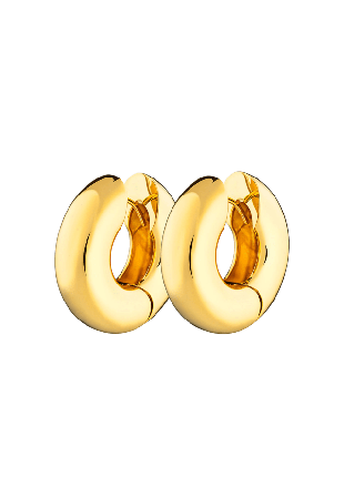 Charlotte Bonde STHLM Timeless Chunky Vanity Hoops Smycken & klockor Dam Guld ONESIZE
