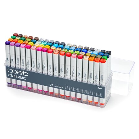 Copic Classic 72-set A