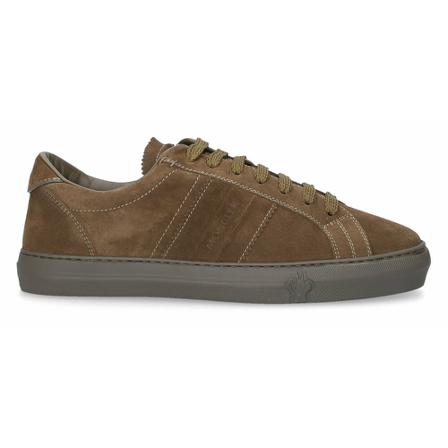Moncler New Monaco low sneakers , Groen , Heren , Maat: 43 EU