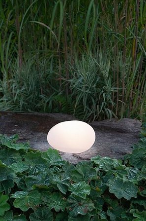 Jotex - Solarbetriebene Dekoration Globy 32 cm Weiß - Kaufe Außenbeleuchtung bei Jotex