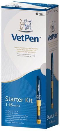 VetPen Penna Per Somministrazione Insulina 1-16 Unità Per Cani E
