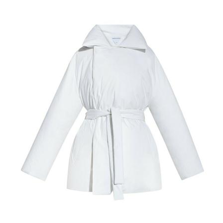 Bottega Veneta Jakke Hvid, Dame, Størrelse: 2XS