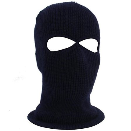 Ny 3-hullers hel ansigts skimaske vinterhue Balaclava Hood Beanie Warm Tactical Hat