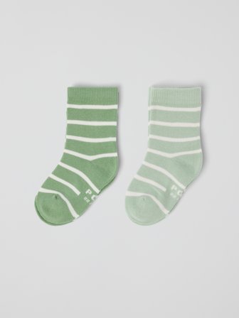Polarn O. Pyret - 2-pack socks - 40|42 - Childrenswear - green