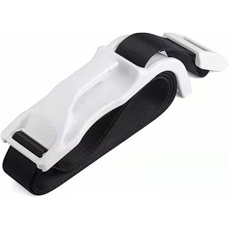 Bilbälte graviditet äldre barnstol fetma, godkänd säkerhetsbälte (vit)