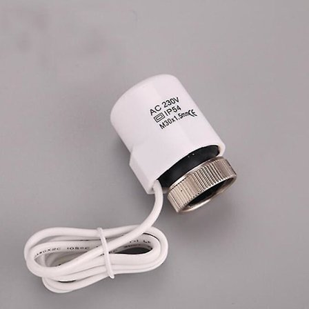 230V Sähköinen Lämpöaktivoitu Venttiilipää Termostaatti Lämmitys