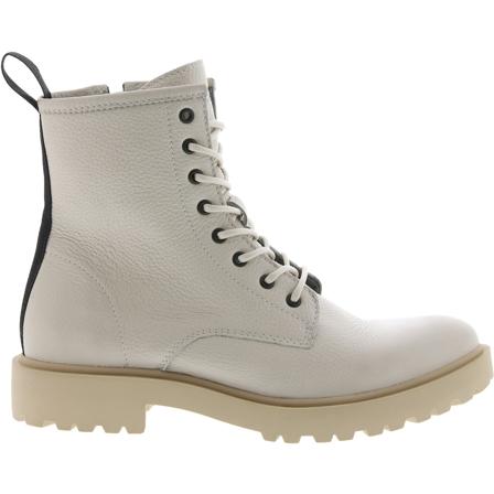 Blackstone, Ul 67 Almond Milk - Lace UP Boot Beige, Dames, Maat:37 EU,leer