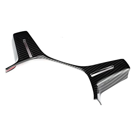 ABS Ratstyre Glans Trim Kulfiber Mønster Passer til Benz C-Klasse W204 11-13