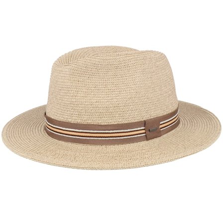 Bailey - Beige straw Kapelusz - Hester Sand Straw Hat @ Hatstore