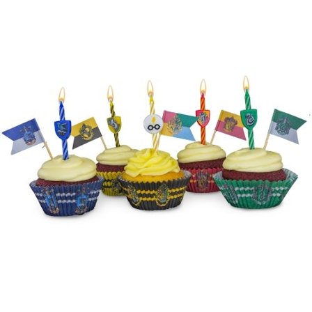 Harry Potter Bakformar och Flagga Papper 100 st - Partyninja.se