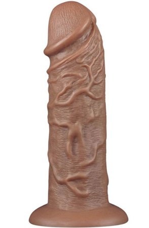 Kjøp Realistic Chubby Dildo Flesh 26,5 cm - Dildo | God pris