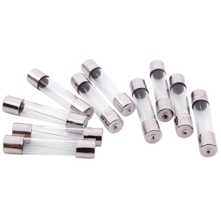 10 stk. hurtigsmeltende glasrørsikringer 6x30mm 250v 3amp