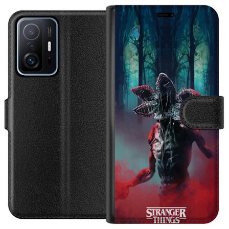 Kompatibelt Plånboksfodral till Xiaomi 11T Stranger Things Netflix 80-tals mystik skräck