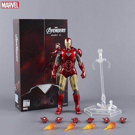 ZD toys Iron Man Action Figur Iron Patriot MK1-7 MK17 MK33 MK85 MK30 War Machine Legends Avengers Tony Stark Samle legetøj Gave-Perfekt