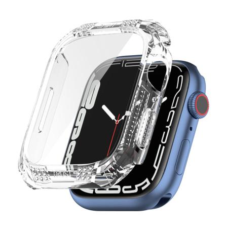 Apple Watch 7 41 Mm Fodral Pc/härdat Glas Transparent