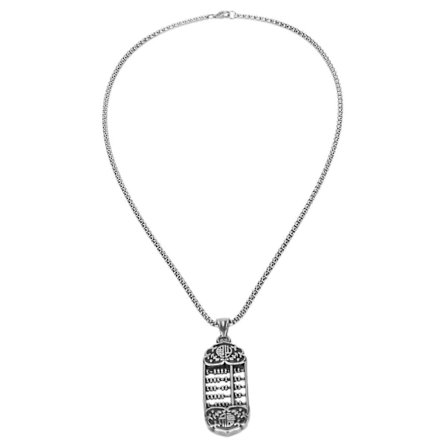 Titanium Stål Herre Halskjede Personlighet Moderne Herre Smykker Halskjede Tilbehør Stålfarge