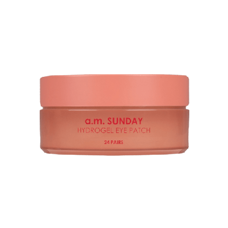 Kocostar a.m Sunday Hydrogel Eye Patch Ansiktsmask & peeling Unisex 24 PCS