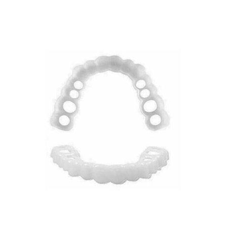 1 stk. Smile Snap On Øvre Falsk Tann Dental Veneers Proteser Fake Tenner Cover Tw