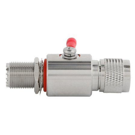 Blixtnedslagsskydd UHF Koaxial Blixtöverspänningsskydd för CB-radio HAM-radio Utrustning 2-vägs Basstationer