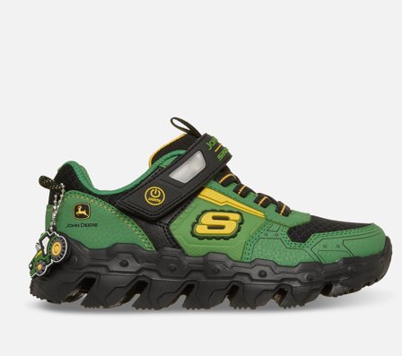 Skechers, John Deere: Mega-Flex Lite - Dozer Brights, 28,5, Grå, Dreng