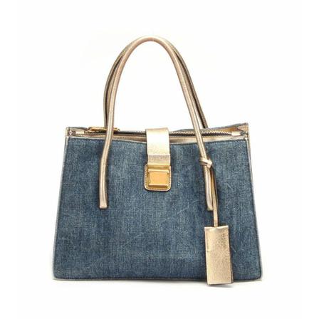 Miu Miu Pre-owned, Tote Bags Blauw, Dames, Maat:ONE Size