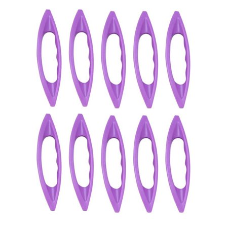 10 stk/sett Saueskinn Buffer Børste Neglefil Voks Polering Profesjonell Manikyr Neglekunst Verktøy