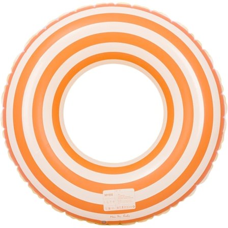 Retro stribet fortykket oppustelig badering, sommer udendørs strand pool badering, egnet til voksne