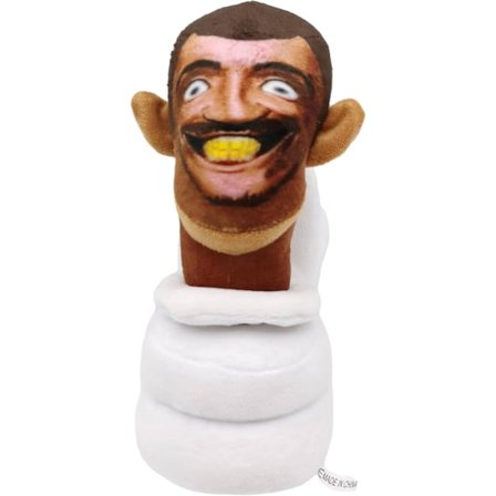 Toalettplyschleksak, Skibidi - Toalett Speakerman Bosses Plyschdocka, Skibidi - Toalett Spel Cartoon Plyschdocka