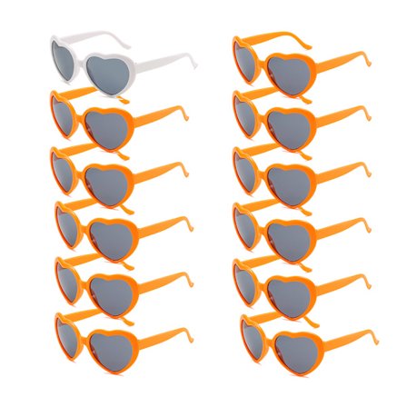 Overdimensionerede hjerteformede solbriller til hverdagsbrug, mode hjerteformede solbriller med holdbar ramme og UV-beskyttelse, søde solbriller til 
