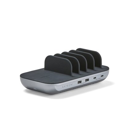 Trådløs oplader, 4 USB-porte