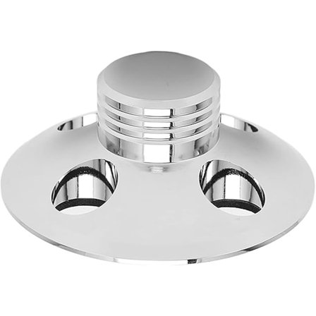 Levysoittimen levypidin, korkea tarkkuus Hieno LP-äänilevysoittimen metallinen levynvakain Sopiva paino levysoittimelle