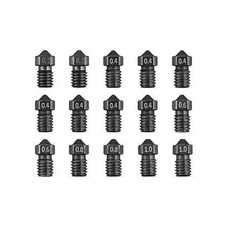 15 stk. Hærdede Dyser til Anycubic Printere: Kobra Mega Mega X Chrion Kobra Neo_Specielle gaver