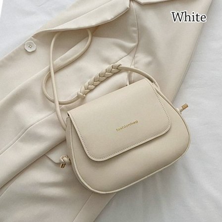 Messenger Axelväska Crossbody-väska VIT