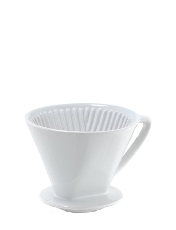 Kaffetragt Porcelæn Str. 4 White Cilio