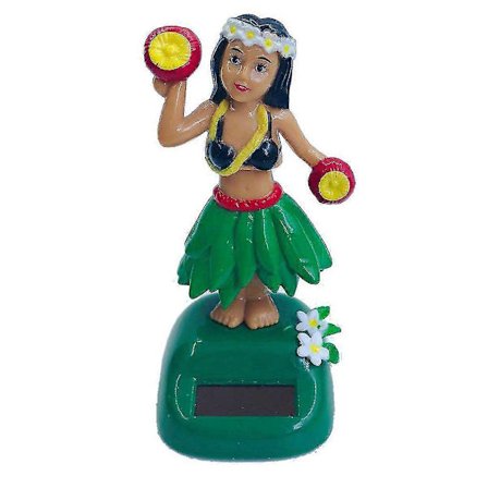 Kreative Hawaii Bobbleheads Solcelledrevet Dansende Hula Til Boligindretningsgaver[D]