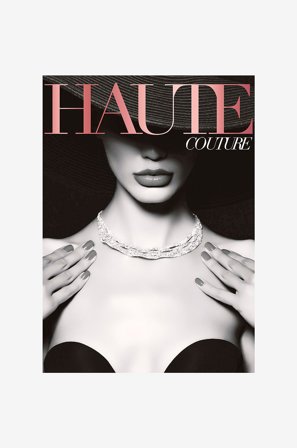 Malerifabrikken - Juliste Couture 2 - Harmaa - Julisteet - - Homeroom
