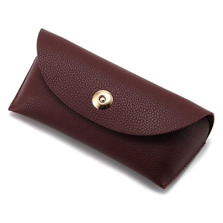 Glasögonväska Case VINRÖTT