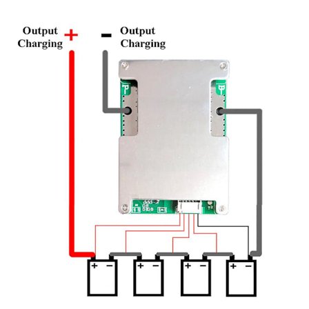 Nyeste 4s 12v 800a Bms Lifepo4 Lithium Jern Fosfat Batteri Beskyttelseskort Med Afbalanceret Opladning Til Bil Motorcykel