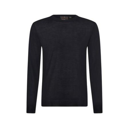 Oscar Jacobson - Stickade Tröjor - Blå - Herr - Storlek: 2xl, Herr, Storlek: 2XL