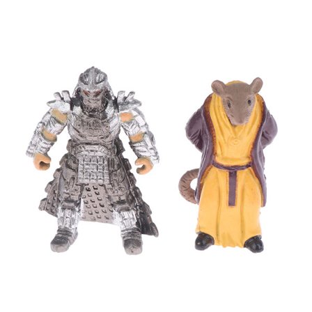 1sett Teenage Mutant Turtle Anime Figurer Model Dollhouse Doll