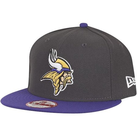 New Era 9Fifty Snapback Cap - NFL Minnesota Vikings grafit