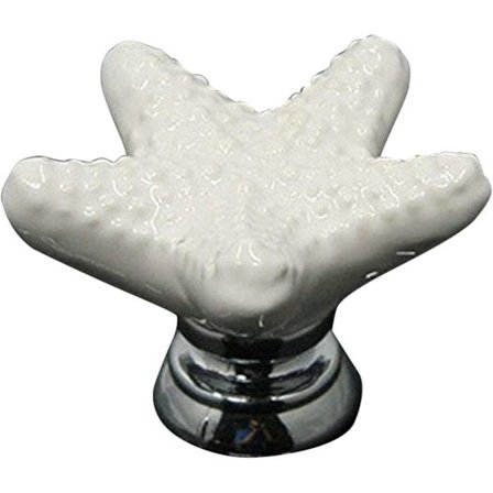 Set med 6 st keramiska lådhandtag för köksmöbler,