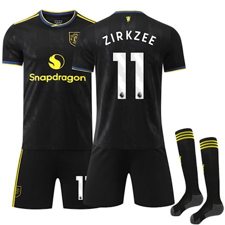 Manchester United bortatröja med strumpor, nya säsongen 2025-2026