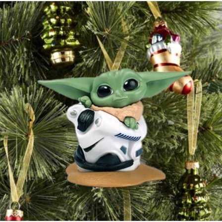 Juletre Baby Yoda Dekorativt Anheng Fest Hjem Jul Gave